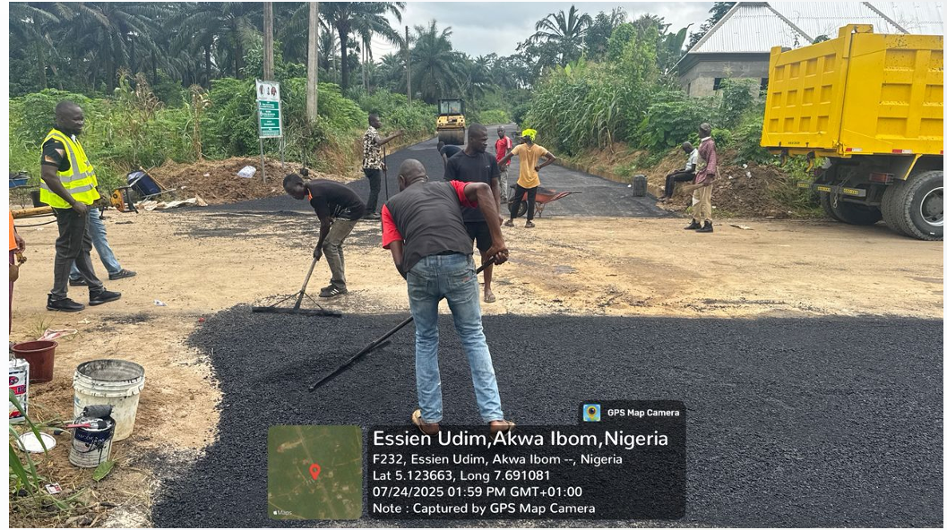 I2M global construction team building a commercial complex in Nigeria