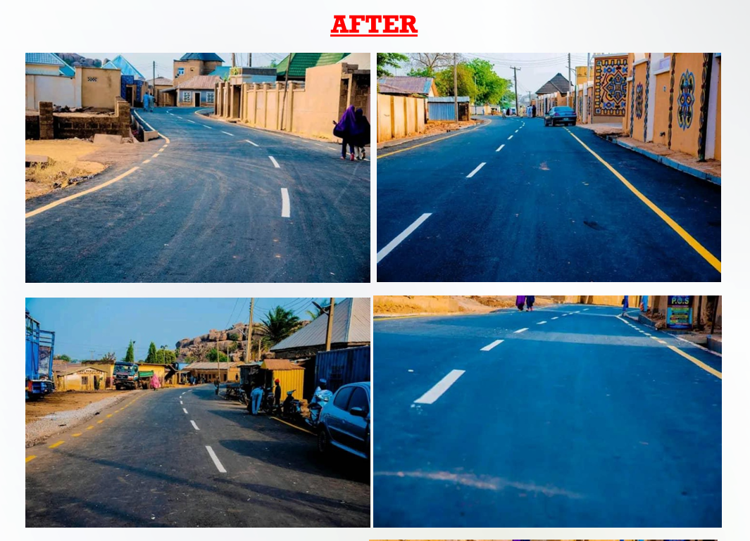 CONSTRUCTION OF ROAD EMIR GUEST HOUSE THROUGH THE CENTER OF TUKUR IN ZAKARIA KADUNA STATE