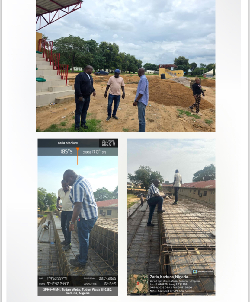I2M global construction team building a commercial complex in Nigeria